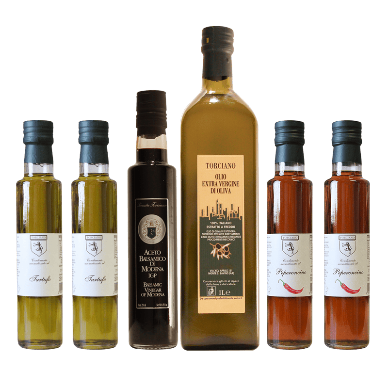 Italian Cooking Oil & Vinegar Set
